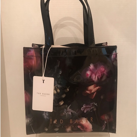 Ted Baker FloralSmall Icon Tote Bag Purse NWT